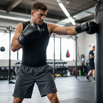Gant de boxe homme sac