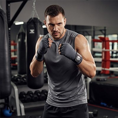 Gant de mma gris fit