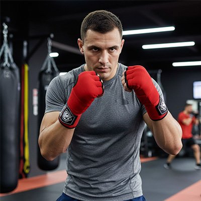 Gant de mma rouge fit
