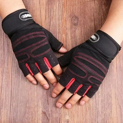 gant-musculation-poignet-ajustable-noir-et-rouge