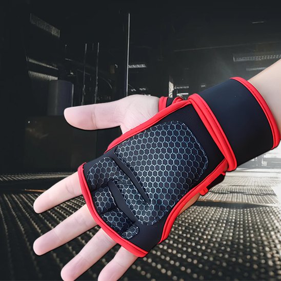 gant-musculation-noir-et-rouge-anti-derapant