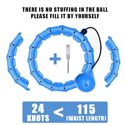 instructions hula hoop bleu