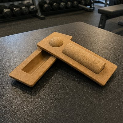Planche d'equilibre en liege