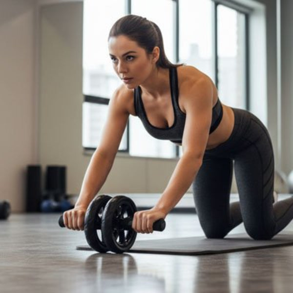 roue-abdominale-femme-exercice-sur-tapis-de-yoga