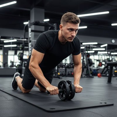 roue-abdominale-homme-dans-gym